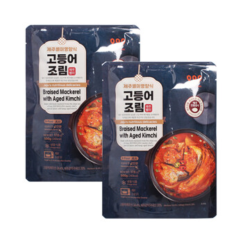 제주웰링 고등어 조림 500g 2개