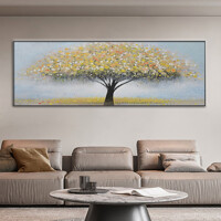 재물운 풍수지리 와이드 그림액자C(135cm)