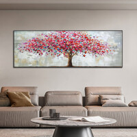 재물운 풍수지리 와이드 그림액자G(120cm)