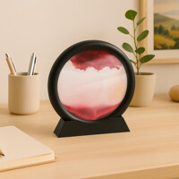 모래멍 샌드 아트 액자 모래시계형 모래액자