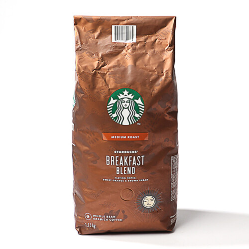 [STARBUCKS]스타벅스 브렉퍼스트 블렌드 (미디엄) 커피 1.13kg (봉지)  아메리카노 원두