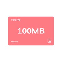 (SK텔레콤) T 데이터쿠폰 100MB