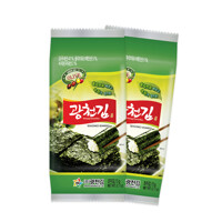 [광천김] 본사직배송 올리브유 녹차 3단도시락김 5g x 72봉 