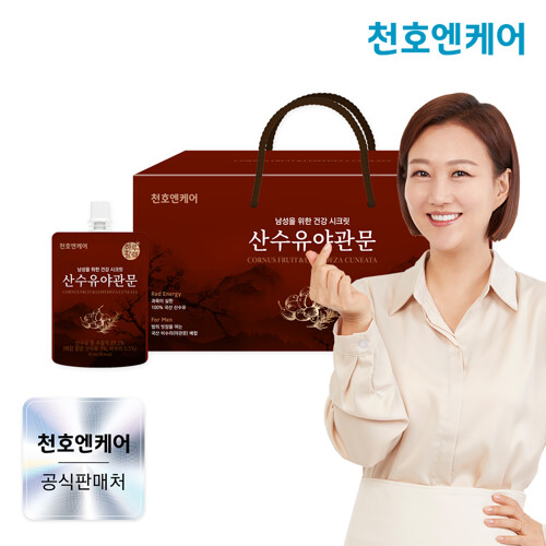 [천호엔케어] 하루활력 산수유 야관문 70mL 30팩 1박스