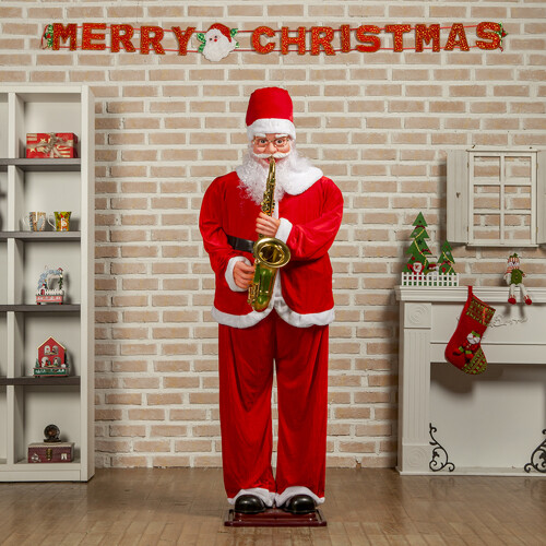 [굿즈트리]180cm 색소폰 대형 산타클로스크리스마스 대형산타