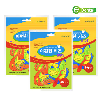 이편한 키즈치실 80개입 x3개