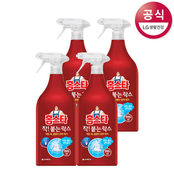 Lg생활건강]홈스타 착 붙는 락스 750Mlx4개 | 백화점을 클릭하다. Ak 몰