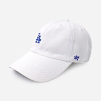 47브랜드 볼캡 모자 MLB LA다저스 스몰로고 화이트