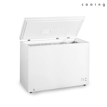 (S) 쿠잉 대용량 다목적 냉동고 295L FR-300CW 쾌속형