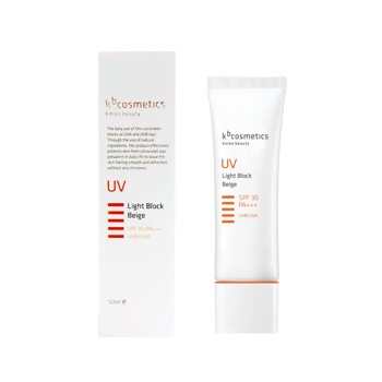 [코스블랑] 라이트 블락 베이지 선크림 50ml /미백 주름개선 자외선차단 기능성 선케어