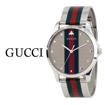 GUCCI 구찌 남녀공용 메탈시계 YA126284