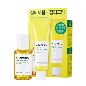 [네이처리퍼블릭] 비타페어C 잡티세럼 with 잡티 크림 기획세트